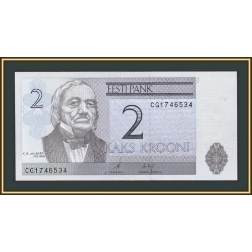 Эстония 2 кроны 2006 P-85 (85a) UNC