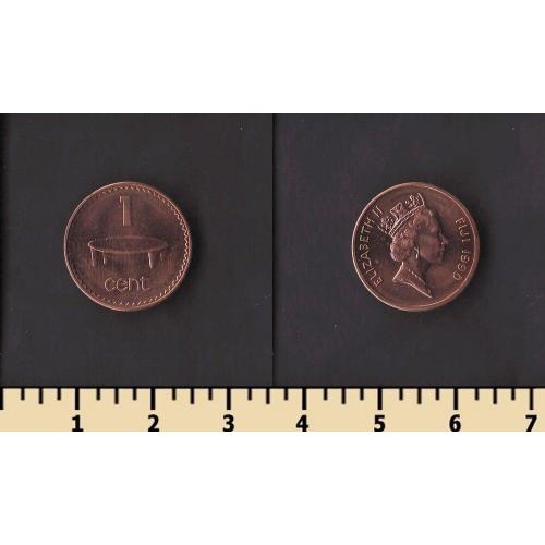 Фиджи 1 цент 1990