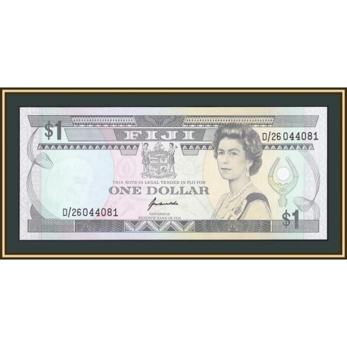 Фиджи 1 доллар 1993 P-89 (89a) UNC