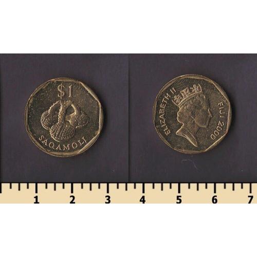 Фиджи 1 доллар 2000