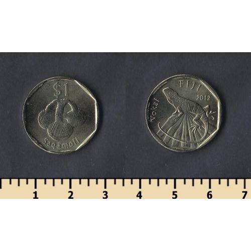Фиджи 1 доллар 2012