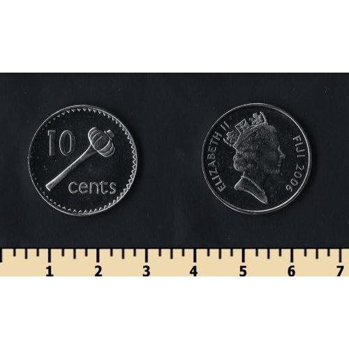 Фиджи 10 центов 2006