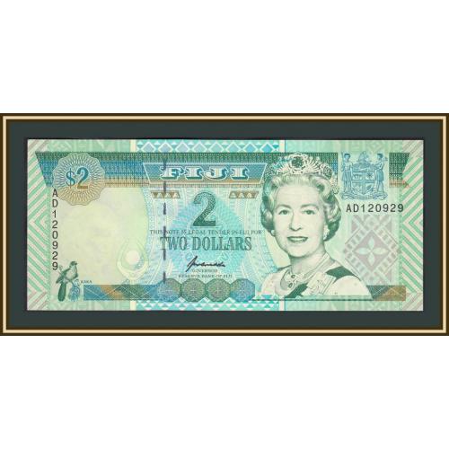 Фиджи 2 доллара 1996 P-96 (96b) UNC