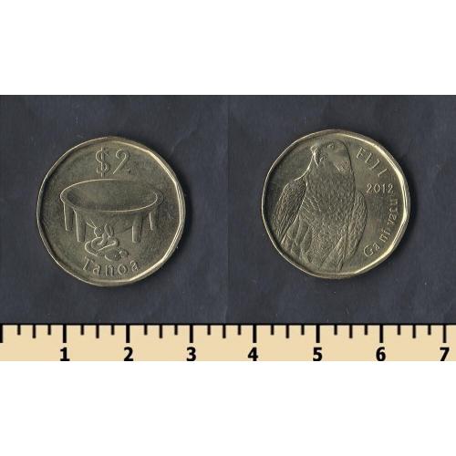 Фиджи 2 доллара 2012