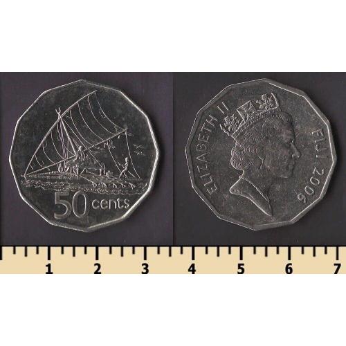 Фиджи 50 центов 2006