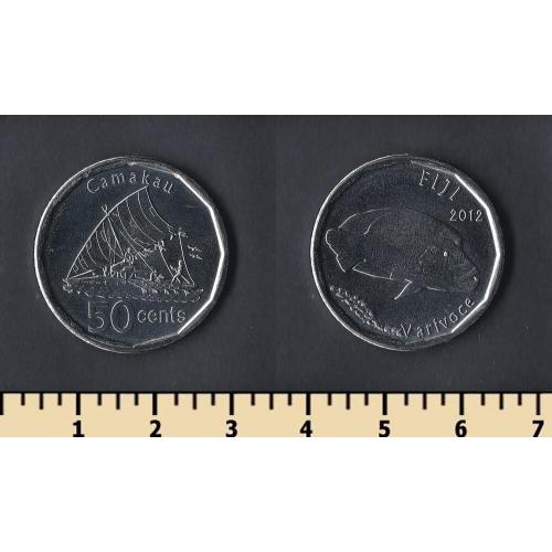 Фиджи 50 центов 2012