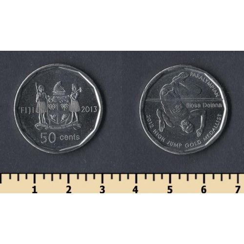Фиджи 50 центов 2013