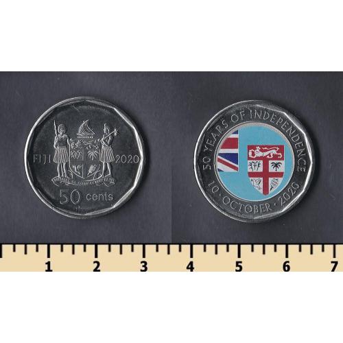 Фиджи 50 центов 2020
