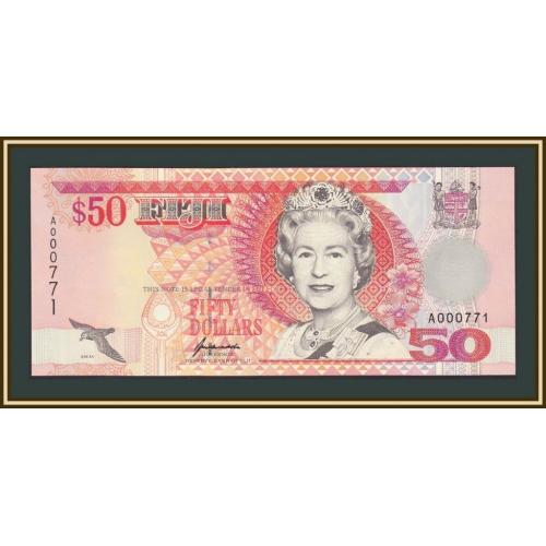 Фиджи 50 долларов 1996 P-100 (100a) UNC