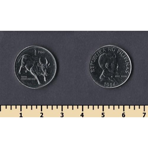 Филиппины 1 писо 1994