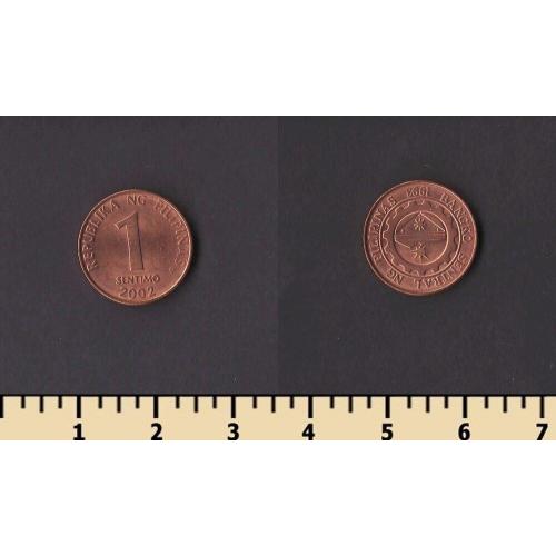 Филиппины 1 сентимо 2002