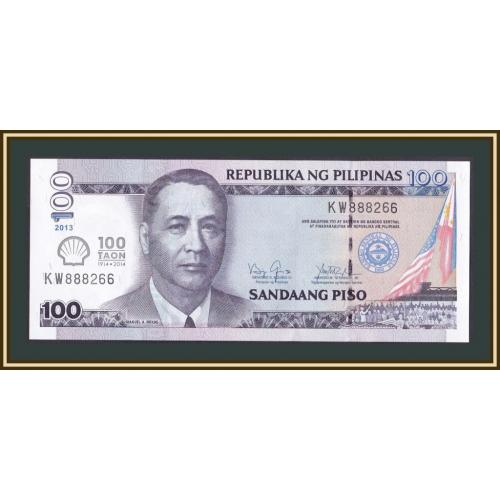 Филиппины 100 песо 2013 P-219 UNC