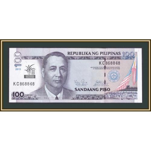 Филиппины 100 песо 2013 P-220 UNC