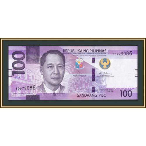 Филиппины 100 песо 2024 P-232 (232d) UNC