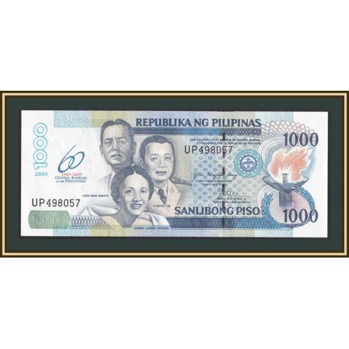 Филиппины 1000 песо 2009 P-205 UNC