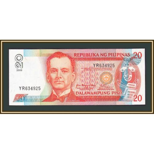 Филиппины 20 песо 2008 P-182 (182j.4) UNC
