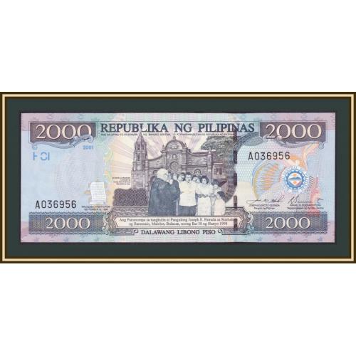 Филиппины 2000 писо 2001 P-189 (189b) UNC