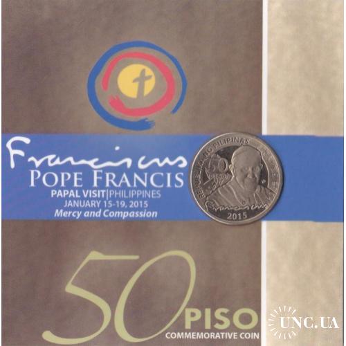 Филиппины 50 писо 2015