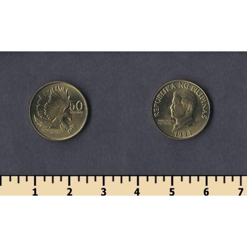 Филиппины 50 сентимо 1994