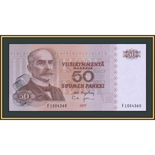 Финляндия 50 марок 1977 P-108 (108a) UNC
