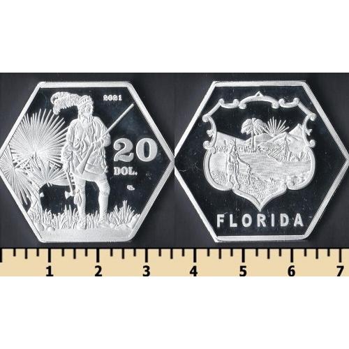 Флорида 20 долларов 2021