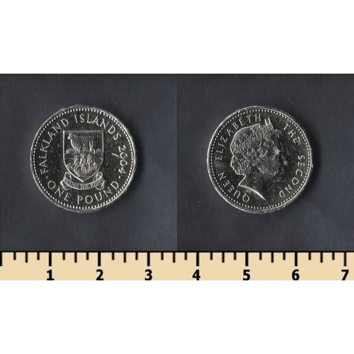 Фолклендские острова 1 фунт 2004