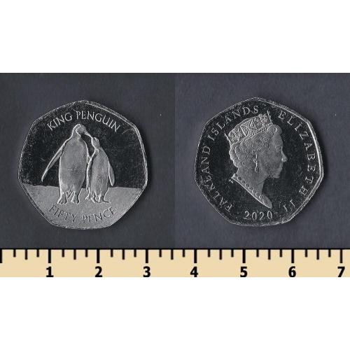 Фолклендские острова 50 пенсов 2020