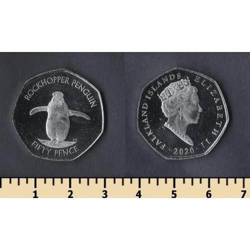 Фолклендские острова 50 пенсов 2020
