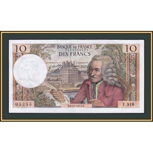 Франция 10 франков 1973 P-147 (147d) a-UNC