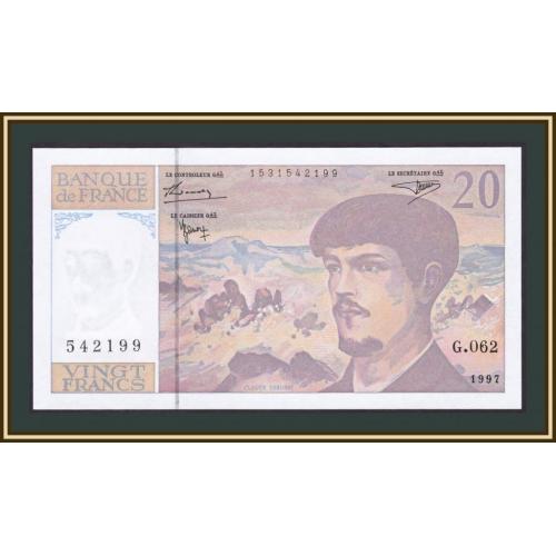 Франция 20 франков 1997 P-151 (151i) UNC