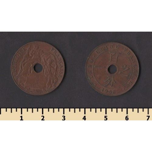 Французский Индокитай 1 сентим 1938