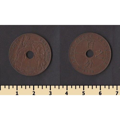 Французский Индокитай 1 сентим 1939