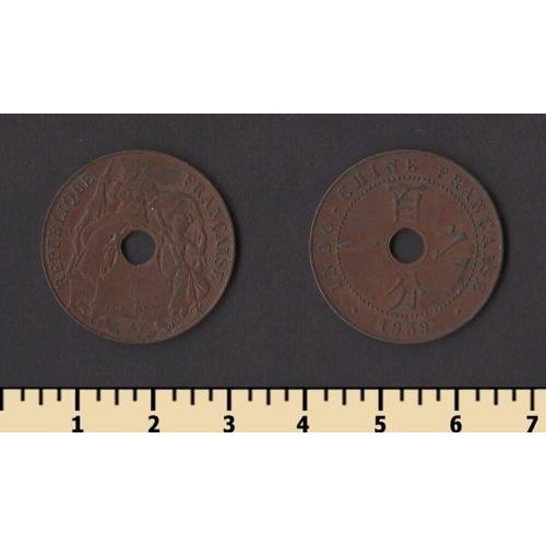 Французский Индокитай 1 сентим 1939