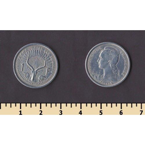 Французский Сомалиленд 1 франк 1959