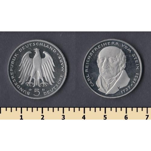 ФРГ 5 марок 1981