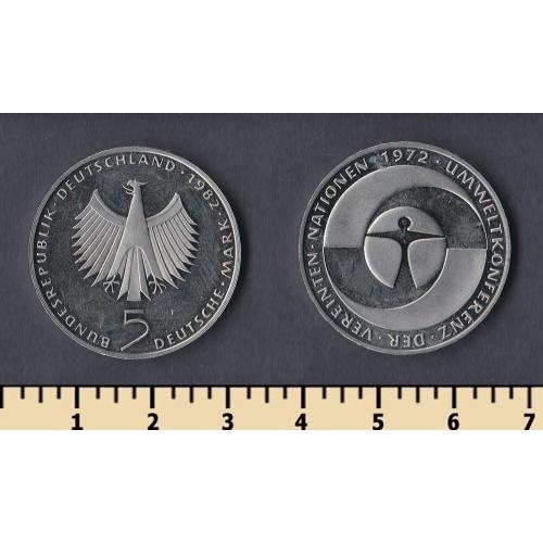 ФРГ 5 марок 1982