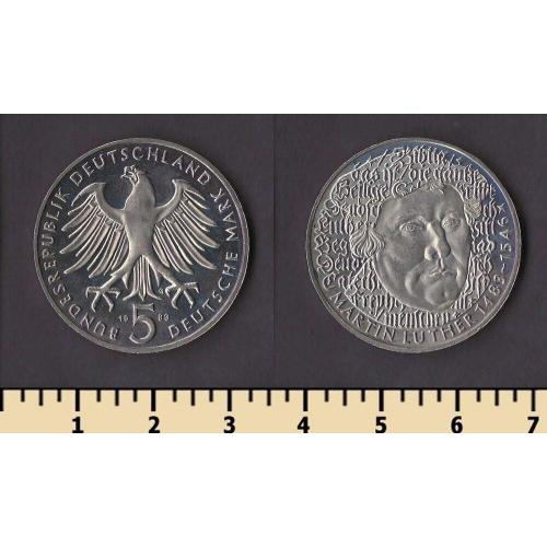 ФРГ 5 марок 1983