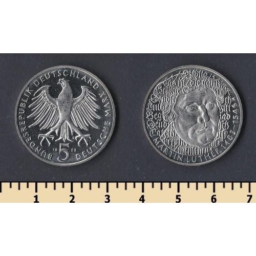 ФРГ 5 марок 1983