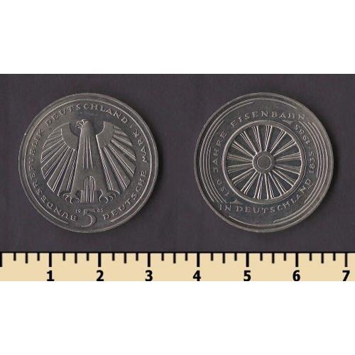 ФРГ 5 марок 1985