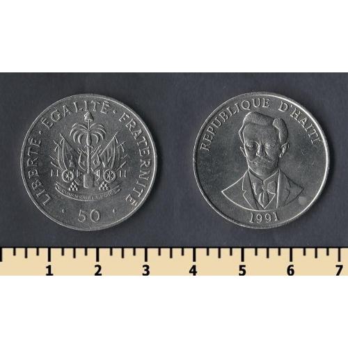 Гаити 50 сантим 1991