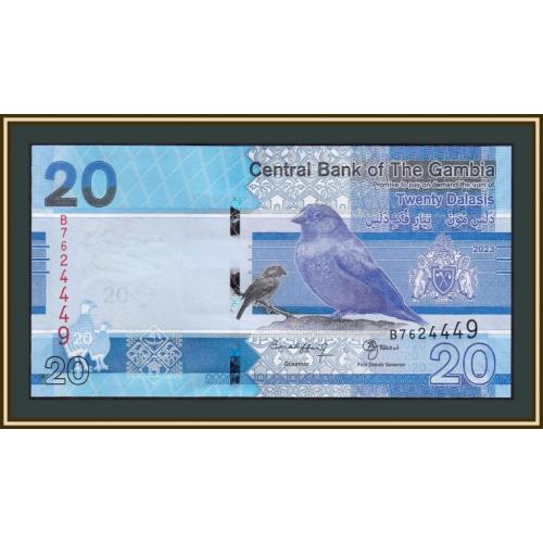 Гамбия 20 даласи 2023 P-39 (39c) UNC