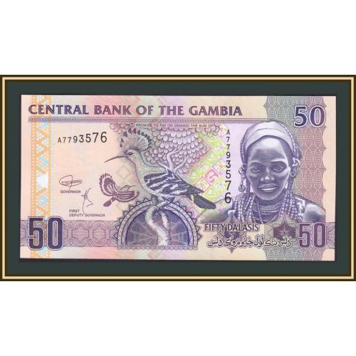 Гамбия 50 даласи 2018 P-28 (28d) UNC
