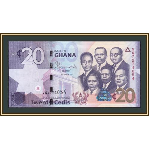 Гана 20 седи 2013 P-40 (40d) UNC