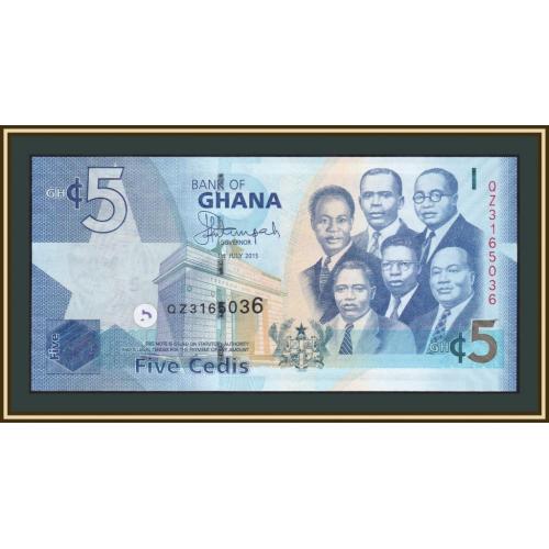 Гана 5 седи 2015 P-38 (38f) UNC