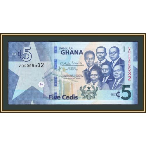 Гана 5 седи 2022 P-46 (46b) UNC