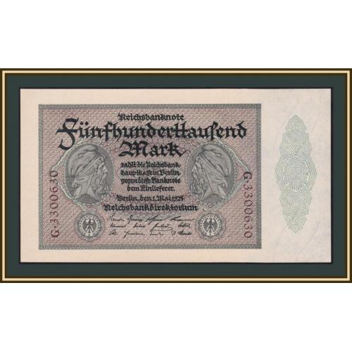 Германия 500000 марок 1923 P-88 (88b.1) a-UNC