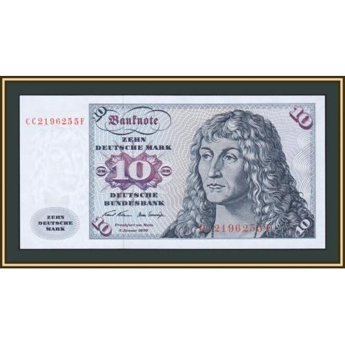 Германия (ФРГ) 10 марок 1970 P-31 (31a.2) UNC