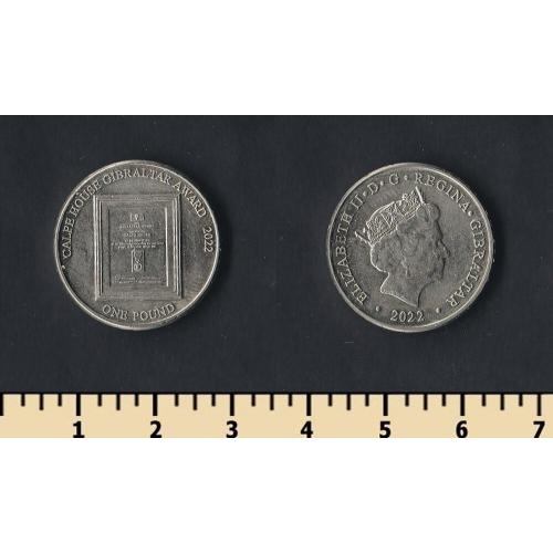Гибралтар 1 фунт 2022