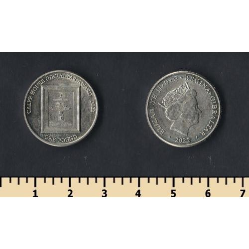 Гибралтар 1 фунт 2022