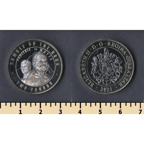 Гибралтар 2 фунта 2021